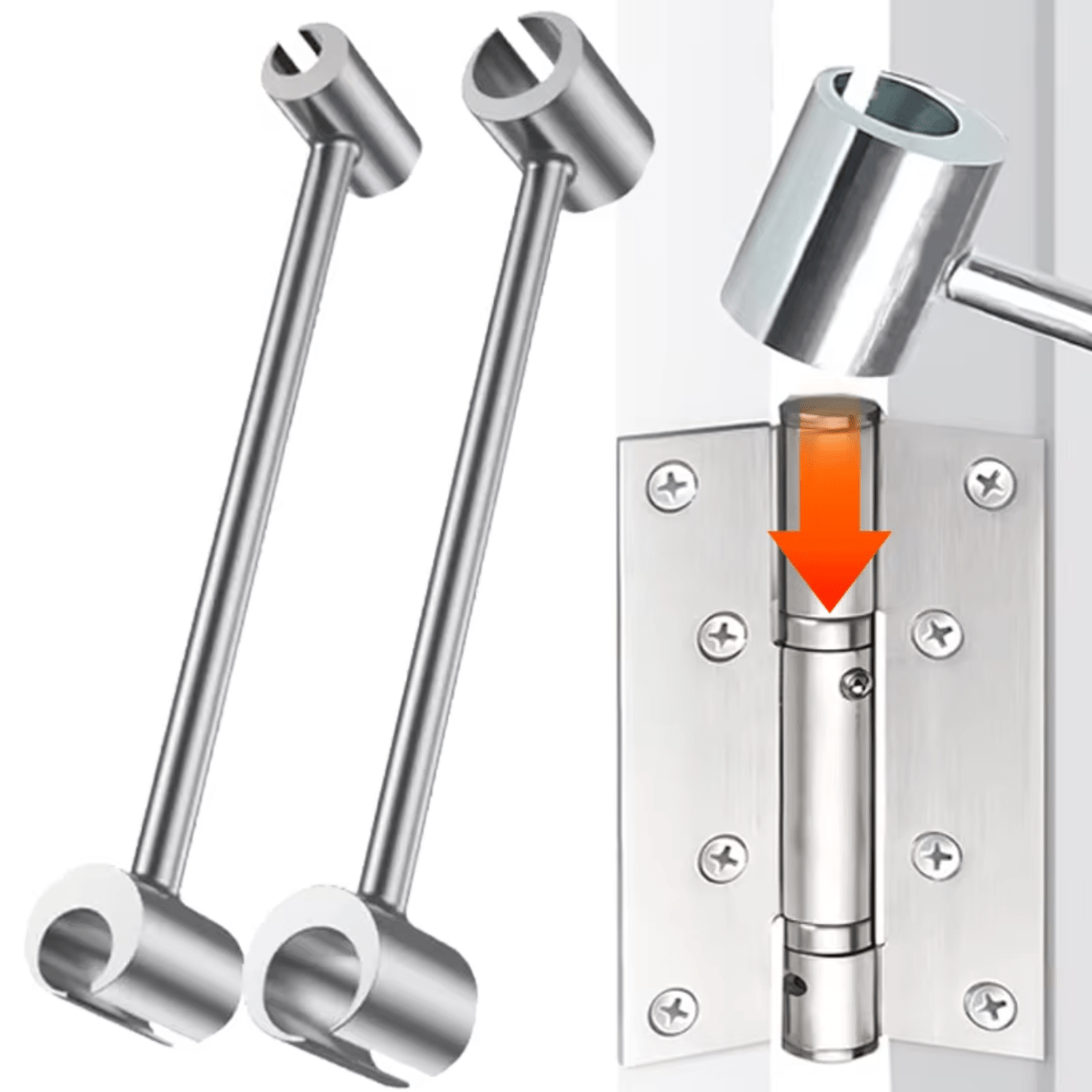 Furniture Hardware Fitting - Çift başlı menteşe ara boşluğu ayar