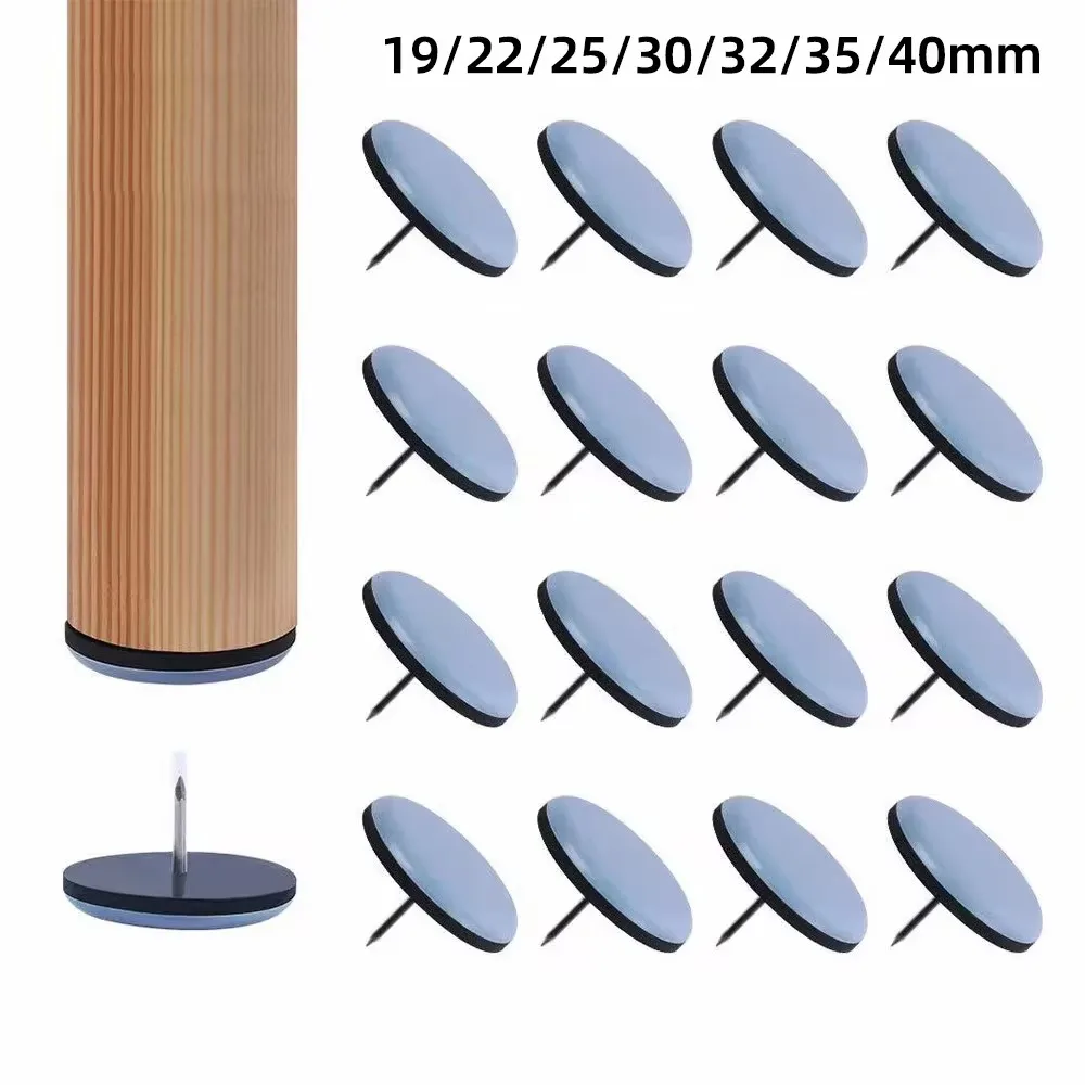 Cabinet Hinge Overlay - 16/19/22/25/32/38mm Masa Sandalye Ayak Kaydırıcılar Yuvarlak
