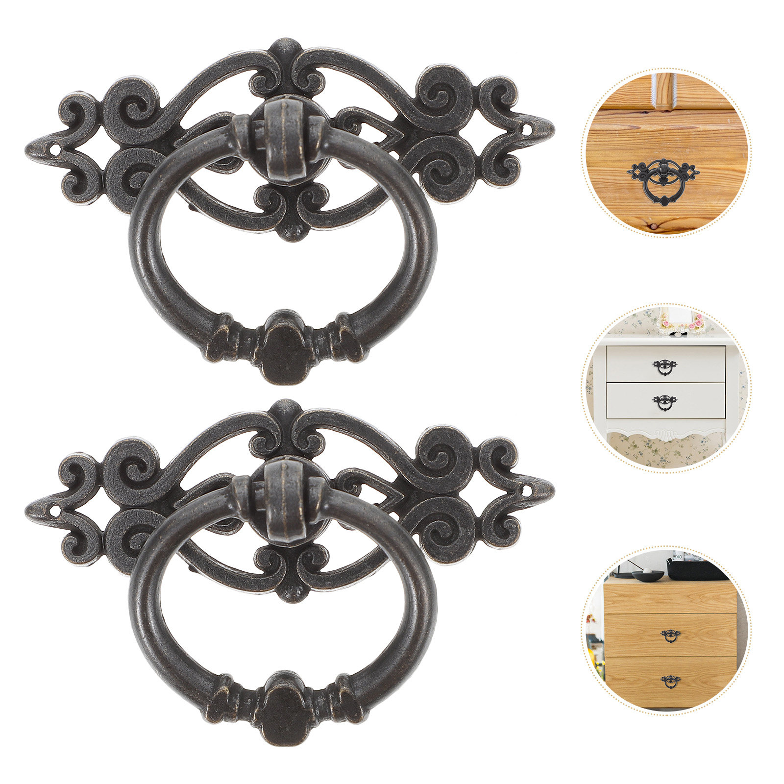 6 Adet Retro Tarzı Dolap Kapıs - Furniture Hardware Drop Pulls incelemesi ve fiyatı